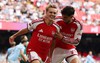 Arsenal thắng Man City 3-0, giành Siêu cúp Anh