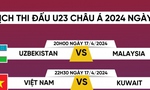 Lịch thi đấu và trực tiếp U23 châu Á 2024 hôm nay 17/4: U23 Việt Nam ra trận