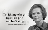Margaret Thatcher - cà phê và sự phục hồi kinh tế Vương quốc Anh