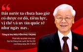 "Đất nước ta chưa bao giờ có được cơ đồ, tiềm lực, vị thế và uy tín quốc tế như ngày nay”