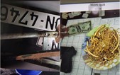 Công bố clip nhóm cướp cầm súng vào cướp tiệm vàng ở Hà Nam
