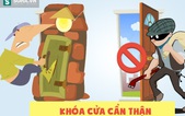 Cách phòng tránh và đối mặt khi có trộm vào nhà