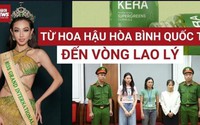 Từ Hoa hậu Hòa bình Quốc tế đến vòng lao lý: Hành trình đắng cay của Thùy Tiên