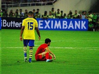 K.Kiên Giang 1-1 Hà Nội T&T: Khách giành điểm vất vả