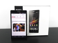 Cận cảnh Sony Xperia Z1 với thiết kế thời trang và phụ kiện camer