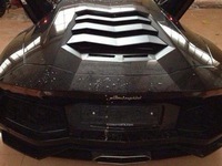 Siêu xe Lamborghini Aventador 900.000 USD cháy thành than