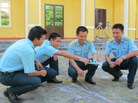 Cảnh sát biển Việt Nam thử 3 tàu mới giữa siêu bão