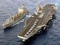 Mỹ điều nhóm tác chiến tàu sân bay USS Nimitz tới gần Syria