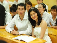 Ảnh cưới Huyền Trang - con gái danh hài Chí Trung