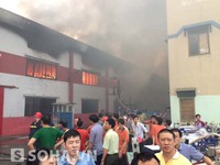 Hà Nội: Hỏa hoạn ở quán Ngon, một người đi cấp cứu