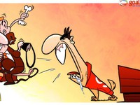 Pep Guardiola: Rung đùi xem Barca khổ chiến Bayern Munich