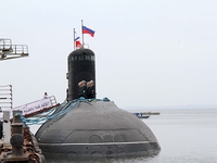 Hoành tráng lễ hạ thủy tàu ngầm Kilo Hải Phòng của Việt Nam