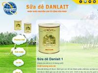 Sữa dê Danlait chỉ là thực phẩm bổ sung