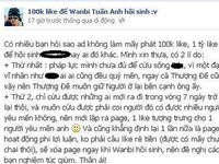 Facebook Wanbi Tuấn Anh thành nơi chia sẻ kỷ niệm
