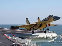 Trung Quốc 'khoe' tiêm kích 'nhái' Su-33 được sản xuất tại Thẩm Dương