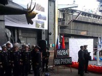 Việt Nam lần đầu tham gia triển lãm đóng tàu hải quân 