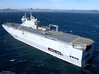 Pháp khởi đóng hàng không mẫu hạm Mistral thứ 2 cho Nga