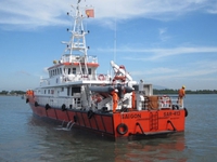 Tàu container đâm tàu cá, 6 ngư dân thoát nạn ở Vũng Tàu