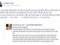 Mie Nguyễn hết lời khen ngợi JVevermind trên Facebook