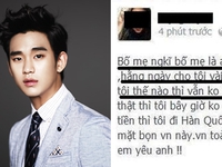 Sốc với status con gái nói bố mẹ không bằng một phần của “oppa”