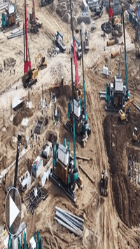 Khung cảnh 'khó tin' tại công trình sân vận động Trống Đồng lớn nhất thế giới ở Hà Nội do Vingroup xây dựng