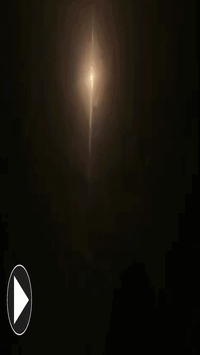 Khoảnh khắc tên lửa Iran lao xuống thị trấn 'có cơ sở hạt nhân' của Israel