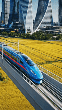 Kinh ngạc dự án đường sắt Hà Nội - Quảng Ninh trong 30 phút của Vingroup: Phần lớn sẽ chạy "trên không"