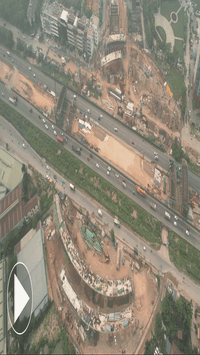 "Siêu nút giao" hơn 2.380 tỷ đồng ở Hà Nội thế nào sau 1 năm thi công?