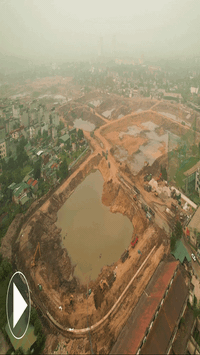 Tổ hợp dự án hơn 3.600 tỷ đồng gấp rút thi công, chỉ ít tháng nữa người dân Hà Nội sẽ đón tin vui?