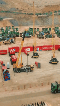 Khung cảnh 'khó tin' tại công trường khởi công đường sắt cao tốc đầu tiên do Vingroup xây dựng