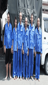 Giây phút bắt tạm giam Nguyễn Trần Bảo Trân SN 1992 và nhiều người trong chuyên án quy mô lớn