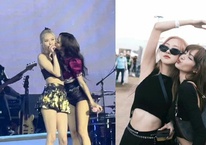Nụ hôn má của Lisa dành cho Rosé ở Việt Nam bất ngờ hot trên mạng xã hội xứ Trung