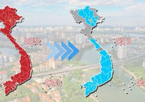 Infographic: Tên gọi và trung tâm chính trị - hành chính của 34 tỉnh, thành