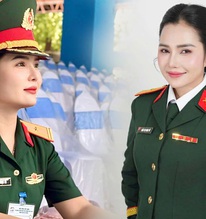 Giọng đọc nữ “chạm trái tim” tại lễ diễu binh, diễu hành 30/4: Xinh như Hoa hậu, 33 tuổi đã là Thiếu tá