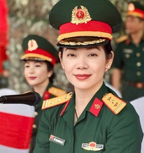 Nữ Thượng tá 5 lần đọc thuyết minh diễu binh, diễu hành, tiết lộ phải thi tuyển rất gắt gao