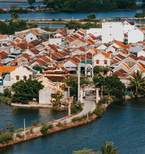 Phát hiện ngôi làng có duy nhất 1 đường vào gần Nha Trang, du khách ấn tượng với cảnh từ trên cao