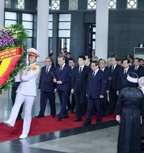 Lễ viếng nguyên Chủ tịch nước Trần Đức Lương