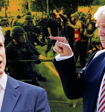 BQP Mỹ điều thêm 2000 vệ binh, 700 lính thủy đánh bộ, ông Trump ủng hộ bắt giữ Thống đốc California