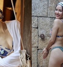 Nữ nghệ sĩ đình đám diện bikini gợi cảm, tự tin khoe body ở tuổi 41