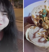 Khách Trung Quốc vừa đến Việt Nam đã đi ăn 1 món lề đường, cười tít mắt vì quá mê
