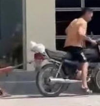 Công an vào cuộc bé trai bị bố xích chân kéo lê trên đường phố ở Hải Phòng