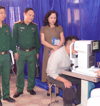 Bộ Quốc phòng: Không gọi nhập ngũ công dân cận thị trên 1,5 diop