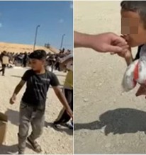 Cậu bé Gaza đi bộ 12km để nhận đồ cứu trợ, hôn tay cảm ơn nhưng bị bắn tử vong ngay sau đó