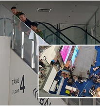 Không khí tại TTTM Aeon Mall Long Biên sau vụ người đàn ông rơi từ tầng 4, nhân chứng nói gì?