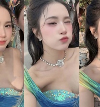 Hot girl tiên cá tại Carnaval Hạ Long xinh đẹp, bùng nổ nhan sắc khiến anh em "điêu đứng"