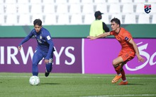 Diễn biến U23 Thái Lan vs U23 Trung Quốc: U23 Thái Lan tạm thời xếp cuối bảng