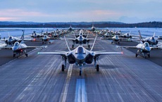 30 máy bay F-35, F-16 Không quân Mỹ "dàn trận" sẵn sàng xuất kích: Chuyện gì đang xảy ra?