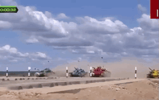 Tank Biathlon 2021: Chuyện hy hữu chưa từng có vừa xảy ra ở thao trường Alabino - "Ông lớn" Belarus cũng đứng yên chịu trận