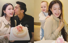 Văn Hậu mời hội cầu thủ bạn thân đến biệt thự mấy chục tỷ mới tậu, mừng sinh nhật vợ đẹp Doãn Hải My