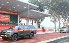 Dàn xe của Quân đội xuất quân phục vụ Đại hội Đảng toàn quốc